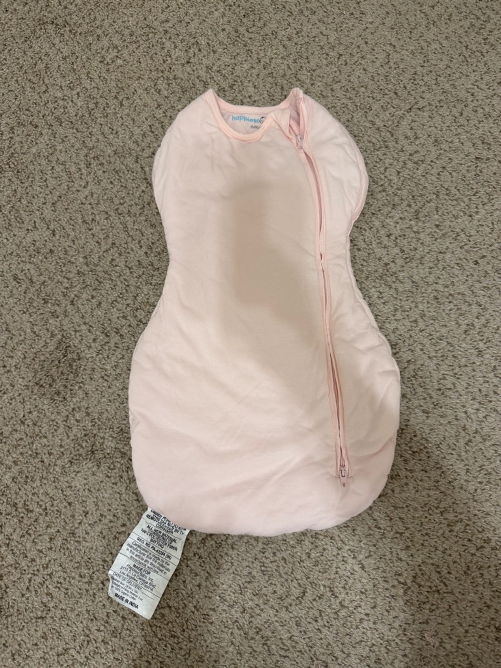 Happiest Baby Pink Sleepea Comfort Swaddle
